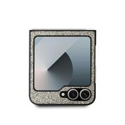 Husa premium pentru  Samsung Galaxy Z Flip 6 Guess Elegance Series - Auriu