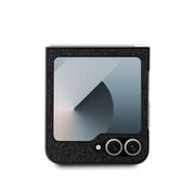Husa premium pentru  Samsung Galaxy Z Flip 6 Guess Elegance Series - Negru