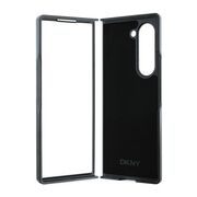 Husa premium pentru  Samsung Galaxy Z Fold 6 DKNY Pattern Energy - Gri inchis