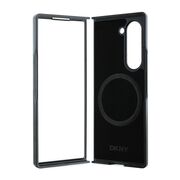 Husa premium pentru  Samsung Galaxy Z Fold 6 DKNY Pattern Energy - Negru
