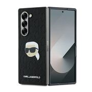 Husa premium pentru  Samsung Galaxy Z Fold 6 Karl Lagerfeld superior quality - Negru royal
