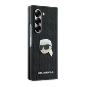 Husa premium pentru  Samsung Galaxy Z Fold 6 Karl Lagerfeld superior quality - Negru royal