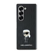 Husa premium pentru  Samsung Galaxy Z Fold 6 Karl Lagerfeld superior quality - Negru