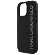Husa premium pentru  iPhone 16 Pro Karl Lagerfeld superior quality - Negru denim