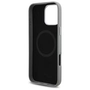 Husa premium pentru  iPhone 16 Pro Max compatibila MagSafe BMW Signature - Gri