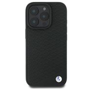 Husa premium pentru  iPhone 16 Pro Max compatibila MagSafe BMW Signature - Negru denim