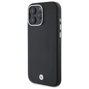 Husa premium pentru  iPhone 16 Pro Max compatibila MagSafe BMW Signature - Negru electric