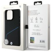 Husa premium pentru  iPhone 16 Pro Max compatibila MagSafe BMW Signature - Negru