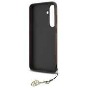 Husa premium pentru  Samsung Galaxy S24 FE Guess Elegance Series - Maro