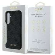 Husa premium pentru  Samsung Galaxy S24 FE Guess Elegance Series - Negru denim