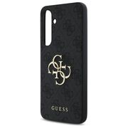 Husa premium pentru  Samsung Galaxy S24 FE Guess Elegance Series - Negru