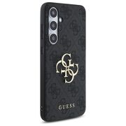 Husa premium pentru  Samsung Galaxy S24 FE Guess Elegance Series - Negru