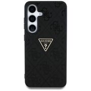 Husa premium pentru  Samsung Galaxy S25 Guess Elegance Series - Negru