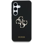 Husa premium pentru  Samsung Galaxy S25 Guess Elegance Series - Negru denim