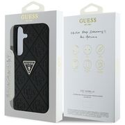 Husa premium pentru  Samsung Galaxy S25 Guess Elegance Series - Negru