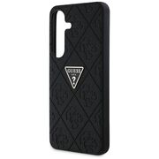 Husa premium pentru  Samsung Galaxy S25 Guess Elegance Series - Negru