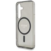 Husa premium pentru  Samsung Galaxy S25 compatibila MagSafe Guess Luxury Series - Gri