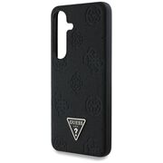 Husa premium pentru  Samsung Galaxy S25 compatibila MagSafe Guess Luxury Series - Negru