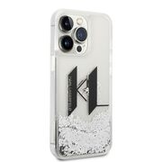 Husa premium pentru  iPhone 14 Pro  Karl Lagerfeld compatibila Magsafe - Alb