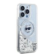Husa premium pentru  iPhone 14 Pro  Karl Lagerfeld compatibila Magsafe - Transparent