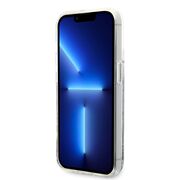 Husa premium pentru  iPhone 14 Pro  Karl Lagerfeld superior quality - Gri deschis