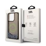 Husa premium pentru  iPhone 14 Pro  Karl Lagerfeld superior quality - Maro deschis