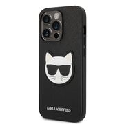 Husa premium pentru  iPhone 14 Pro  Karl Lagerfeld superior quality - Negru darth vader