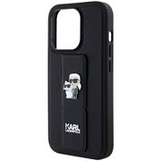 Husa premium pentru  iPhone 14 Pro  Karl Lagerfeld superior quality - Negru denim