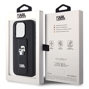 Husa premium pentru  iPhone 14 Pro  Karl Lagerfeld superior quality - Negru denim