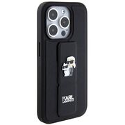 Husa premium pentru  iPhone 14 Pro  Karl Lagerfeld superior quality - Negru denim