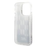 Husa premium pentru  iPhone 14 Pro  Karl Lagerfeld superior quality - Negru gri