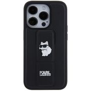 Husa premium pentru  iPhone 14 Pro  Karl Lagerfeld superior quality - Negru royal