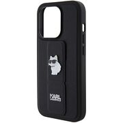 Husa premium pentru  iPhone 14 Pro  Karl Lagerfeld superior quality - Negru royal