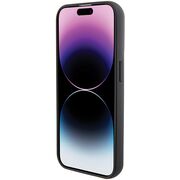 Husa premium pentru  iPhone 14 Pro  Karl Lagerfeld superior quality - Negru royal