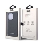 Husa premium pentru  iPhone 14 Pro  Karl Lagerfeld superior quality - Negru