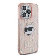 Husa premium pentru  iPhone 14 Pro  Karl Lagerfeld superior quality - Roz