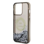 Husa premium pentru  iPhone 14 Pro Max Karl Lagerfeld superior quality - Auriu