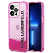 Husa premium pentru  iPhone 14 Pro Max Karl Lagerfeld superior quality - Fucsia