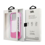 Husa premium pentru  iPhone 14 Pro Max Karl Lagerfeld superior quality - Fucsia