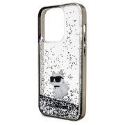 Husa premium pentru  iPhone 14 Pro Max Karl Lagerfeld superior quality - Gri
