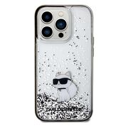 Husa premium pentru  iPhone 14 Pro Max Karl Lagerfeld superior quality - Gri