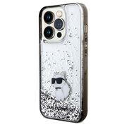 Husa premium pentru  iPhone 14 Pro Max Karl Lagerfeld superior quality - Gri