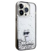 Husa premium pentru  iPhone 14 Pro Max Karl Lagerfeld superior quality - Gri
