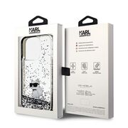Husa premium pentru  iPhone 14 Pro Max Karl Lagerfeld superior quality - Gri