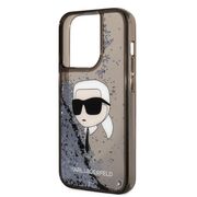 Husa premium pentru  iPhone 14 Pro Max Karl Lagerfeld superior quality - Maro deschis
