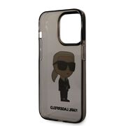 Husa premium pentru  iPhone 14 Pro Max Karl Lagerfeld superior quality - Maro inchis