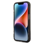 Husa premium pentru  iPhone 14 Pro Max Karl Lagerfeld superior quality - Maro inchis