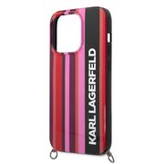 Husa premium pentru  iPhone 14 Pro Max Karl Lagerfeld superior quality - Multicolor