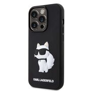 Husa premium pentru  iPhone 14 Pro Max Karl Lagerfeld superior quality - Negru denim