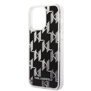 Husa premium pentru  iPhone 14 Pro Max Karl Lagerfeld superior quality - Negru gri